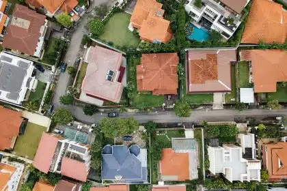 aerial view of city during daytime