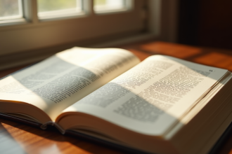 Livre de droit civil ouvert à l'article 2224 sur un bureau ensoleille